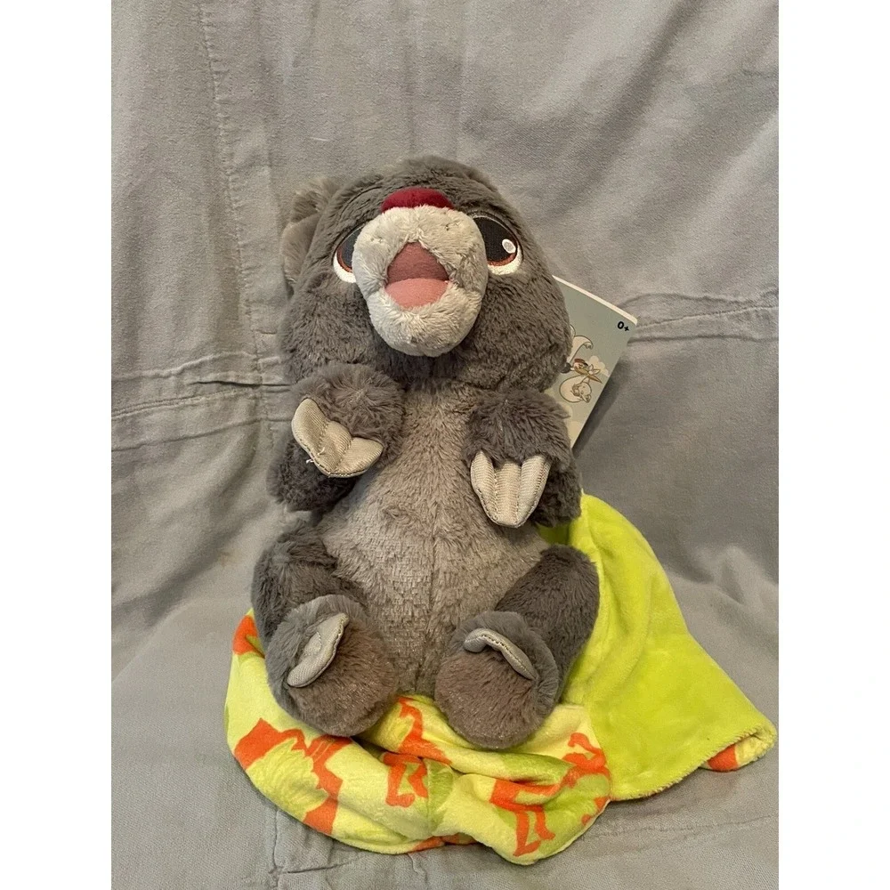 NEW Walt Disney Parks The Jungle Book Baloo Babies Plush with Blanket Pouch 10